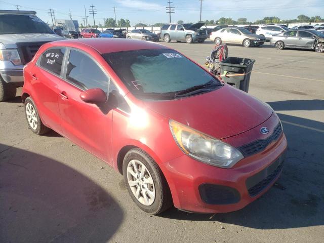 KIA RIO LX 2013 with VIN KNADM5A36D6098298 - Photo from auction