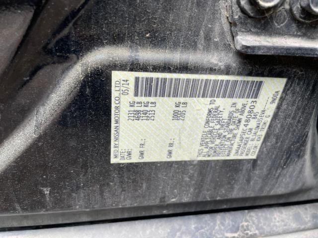 Photo 10 from auction – 2014 NISSAN MAXIMA S with VIN 1N4AA5AP5EC480803