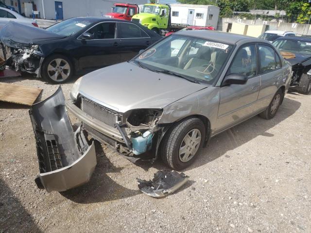 Photo 2 from auction – 2003 HONDA CIVIC LX with VIN 2HGES16523H585545