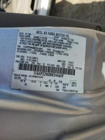 Photo 10 from auction – 2008 FORD FOCUS S/SE with VIN 1FAHP32N08W244609