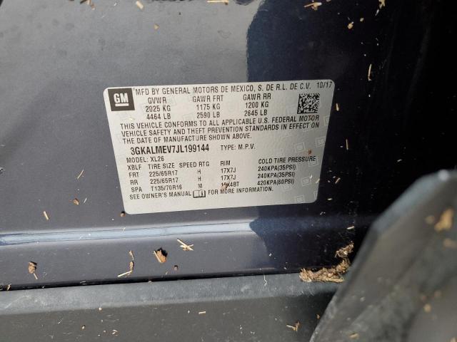 Photo 10 from auction – 2018 GMC TERRAIN SL with VIN 3GKALMEV7JL199144
