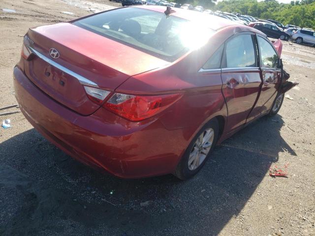 Photo 4 from auction – 2012 HYUNDAI SONATA GLS with VIN 5NPEB4AC9CH435557