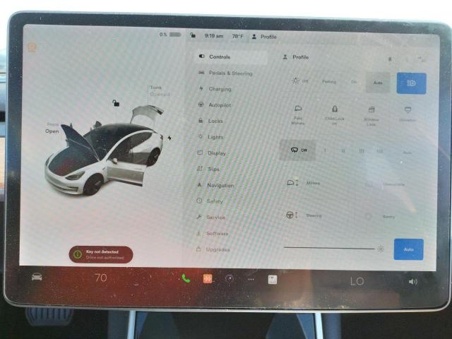 Photo 9 from auction – 2020 TESLA MODEL 3 with VIN 5YJ3E1EBXLF807677