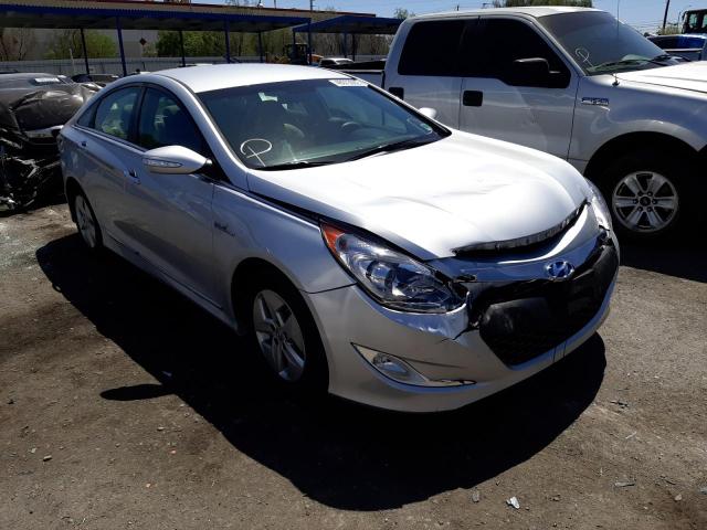 HYUNDAI SONATA HYB 2011 with VIN KMHEC4A43BA017163 - Photo from auction