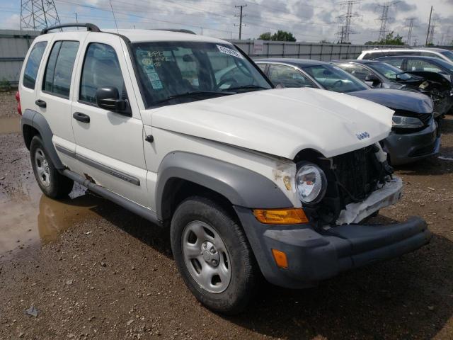 Photo 1 from auction – 2005 JEEP LIBERTY SP with VIN 1J4GL48KX5W595389