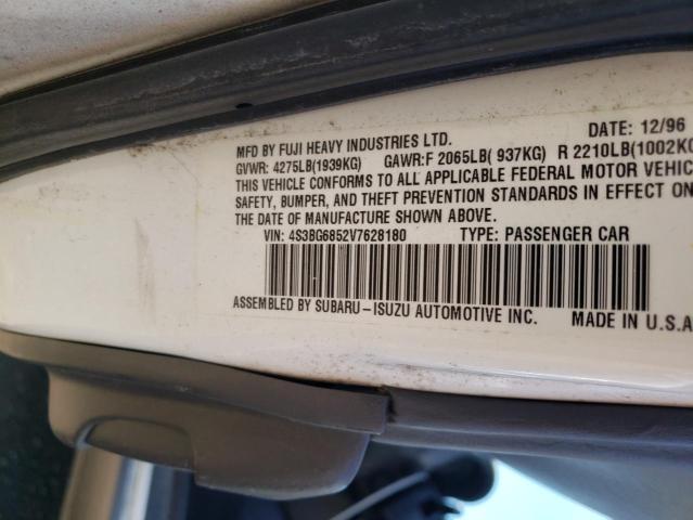 Photo 10 from auction – 1997 SUBARU LEGACY with VIN 4S3BG6852V7628180