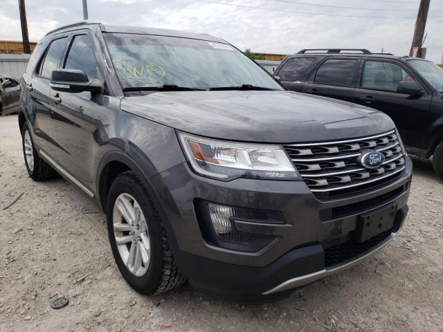 FORD EXPLORER X 2016 with VIN 1FM5K7D80GGA50838 - Photo from auction