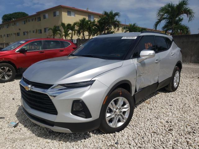 Photo 2 from auction – 2021 CHEVROLET BLAZER 2LT with VIN 3GNKBCRS7MS563738
