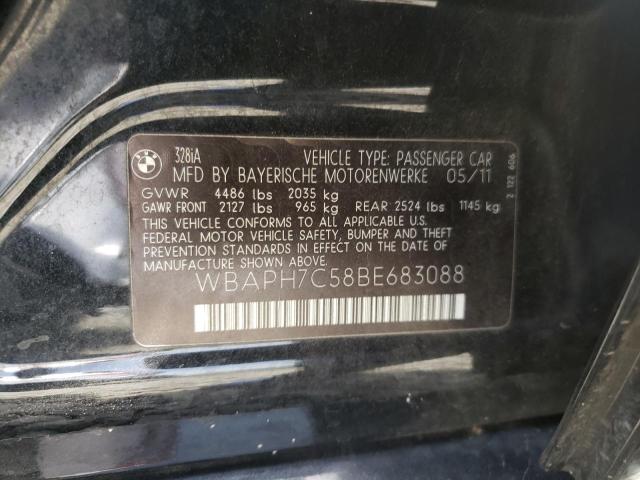 Photo 10 from auction – 2011 BMW 318 I with VIN WBAPH7C58BE683088