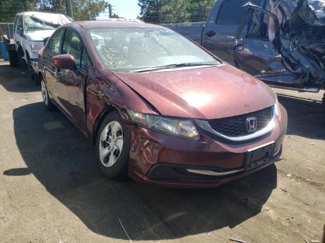 HONDA CIVIC LX 2014 مع رقم تعريف المركبة 19XFB2F59EE075247 - صورة من المزاد