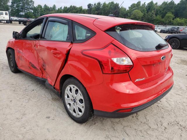 Photo 3 from auction – 2012 FORD FOCUS SE with VIN 1FAHP3K21CL404982