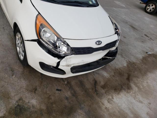 Photo 9 from auction – 2014 KIA RIO LX with VIN KNADM5A37E6420044