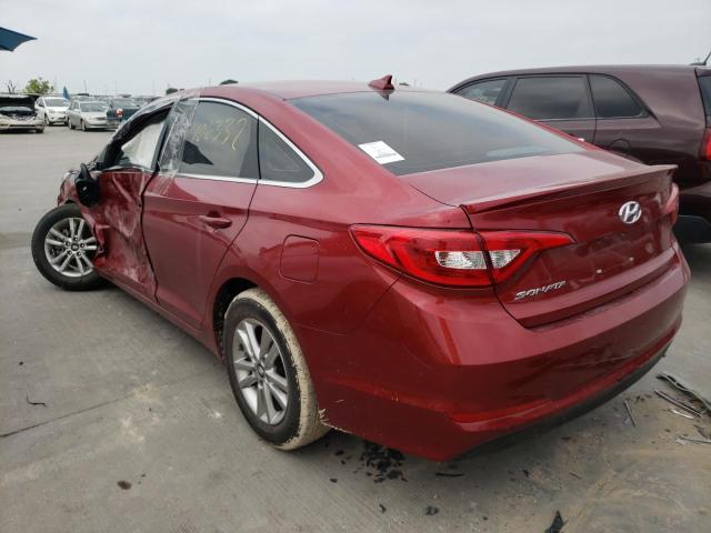 Photo 3 from auction – 2016 HYUNDAI SONATA SE with VIN 5NPE24AF7GH357604