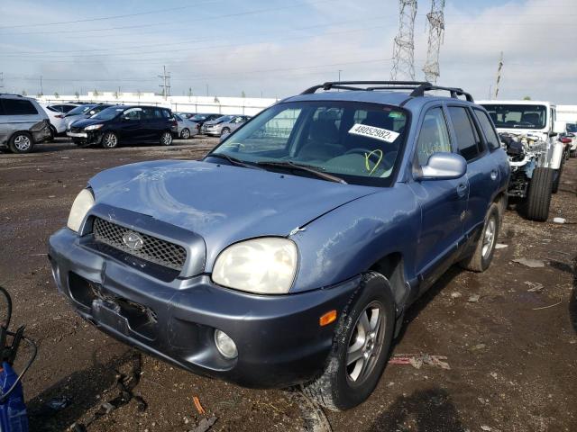 Photo 2 from auction – 2002 HYUNDAI SANTA FE G with VIN KM8SC73D82U256997