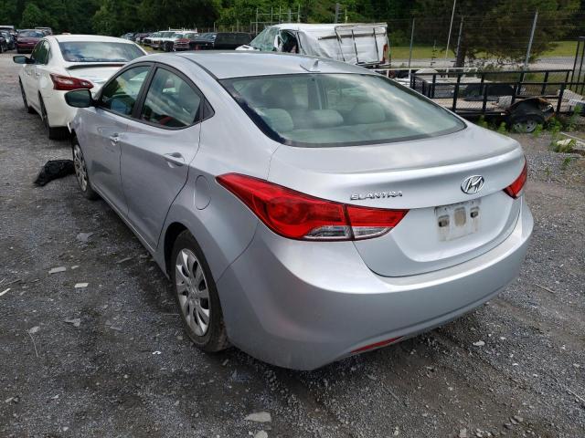 Photo 3 from auction – 2012 HYUNDAI ELANTRA GL with VIN 5NPDH4AE7CH070856