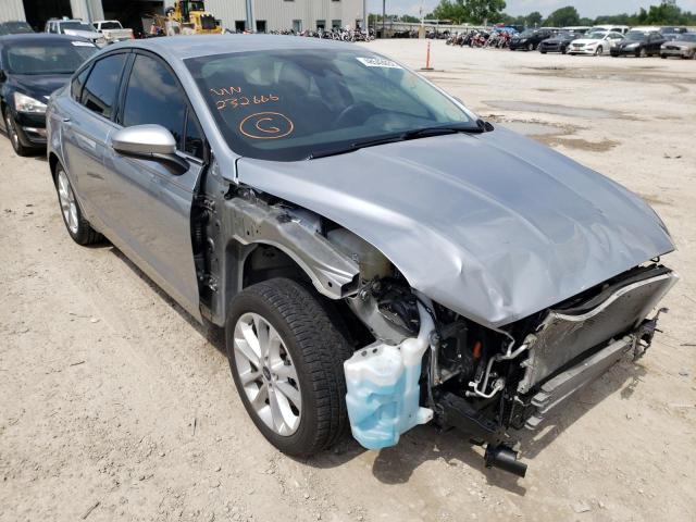 FORD FUSION SE 2020 with VIN 3FA6P0LU8LR232666 - Photo from auction