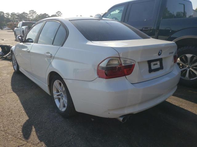 Photo 3 from auction – 2008 BMW 328 I with VIN WBAVA37518NL52201