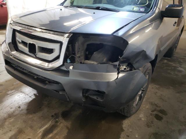 Photo 9 from auction – 2011 HONDA PILOT LX with VIN 5FNYF3H27BB053100