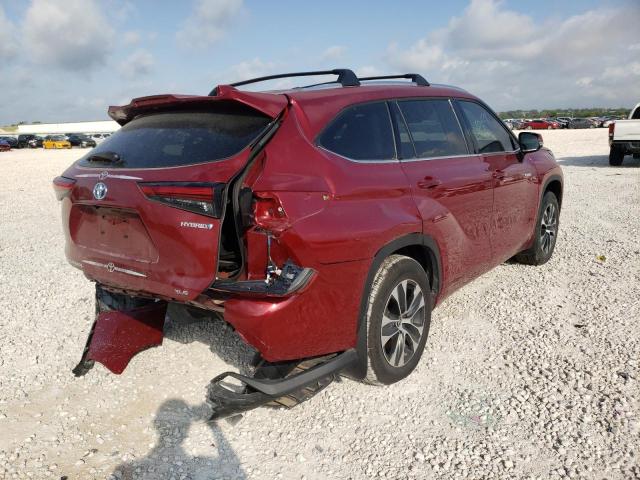 Photo 4 from auction – 2021 TOYOTA HIGHLANDER with VIN 5TDGARAH1MS504189