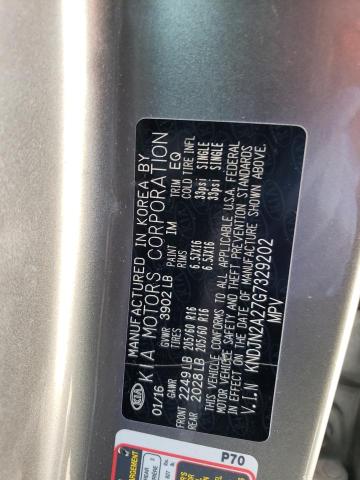 Photo 10 from auction – 2016 KIA SOUL with VIN KNDJN2A27G7329202