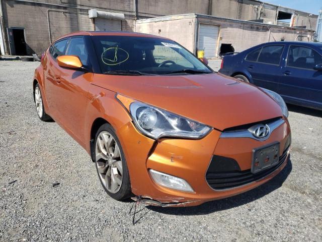 HYUNDAI VELOSTER 2013 with VIN KMHTC6AD8DU161425 - Photo from auction