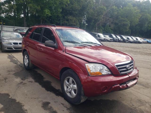 KIA SORENTO EX 2008 with VIN KNDJD735185833362 - Photo from auction