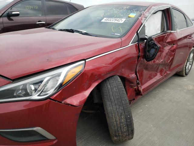 Photo 10 from auction – 2016 HYUNDAI SONATA SE with VIN 5NPE24AF7GH357604