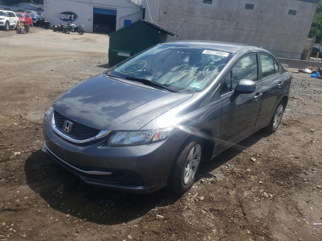 Photo 2 from auction – 2013 HONDA CIVIC LX with VIN 2HGFB2F54DH550291