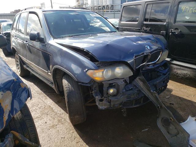 BMW X5 3.0I 2004 with VIN 5UXFA13534LU20164 - Photo from auction