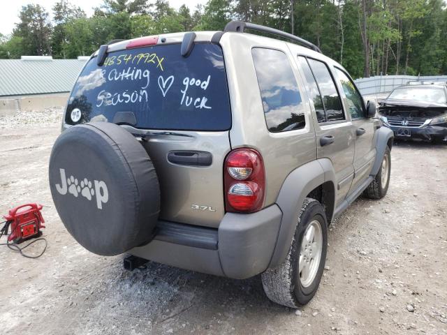 Photo 4 from auction – 2007 JEEP LIBERTY SP with VIN 1J4GL48K17W574420