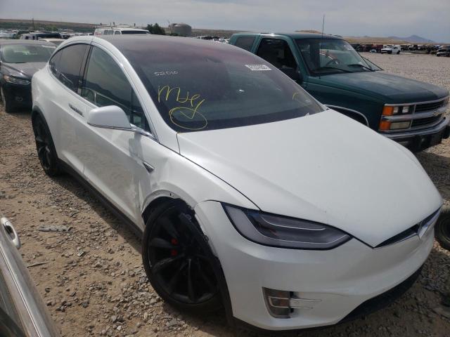 TESLA MODEL X 2016 with VIN 5YJXCAE45GF015077 - Photo from auction