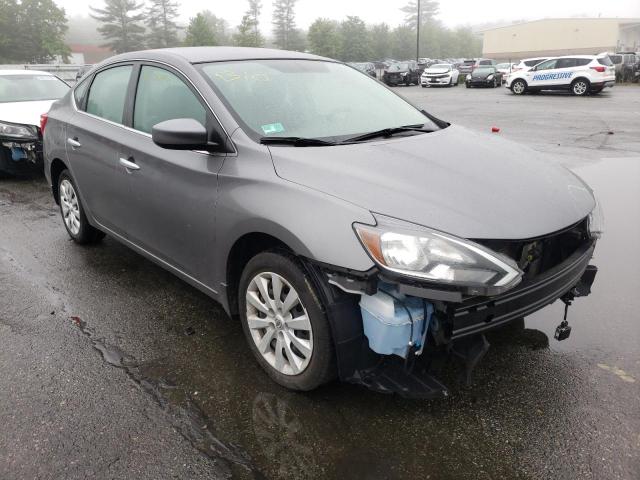 NISSAN SENTRA S 2019 with VIN 3N1AB7AP1KY225056 - Photo from auction