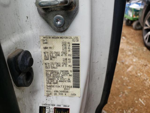 Photo 10 from auction – 2018 NISSAN FRONTIER S with VIN 1N6BD0CT0JN735968