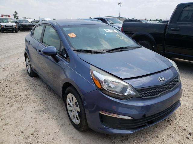 KIA RIO LX 2016 with VIN KNADM4A38G6650902 - Photo from auction