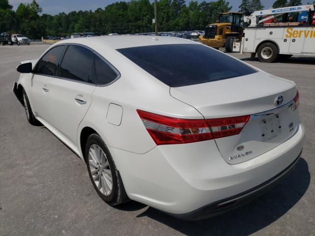 Photo 3 from auction – 2013 TOYOTA AVALON HYB with VIN 4T1BD1EB8DU004434