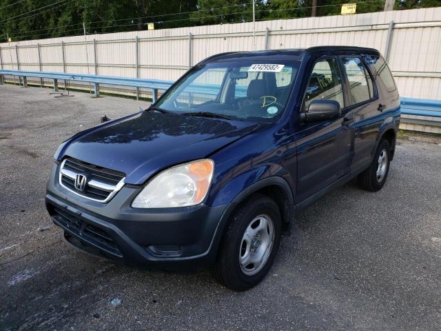 Photo 2 from auction – 2004 HONDA CR-V LX with VIN JHLRD68464C013851