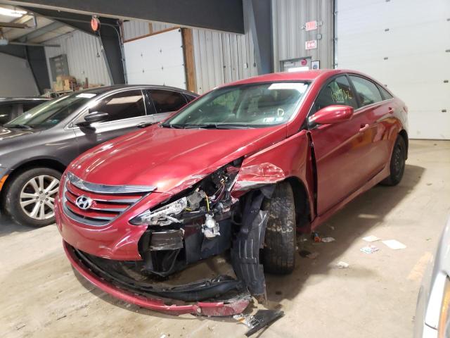 Photo 2 from auction – 2014 HYUNDAI SONATA GLS with VIN 5NPEB4AC3EH862056