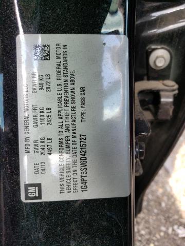 Photo 10 from auction – 2013 BUICK VERANO PRE with VIN 1G4PT5SV6D4215727
