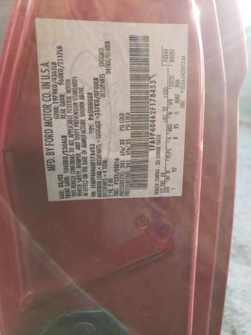 Photo 10 from auction – 2002 FORD MUSTANG with VIN 1FAFP40462F178453