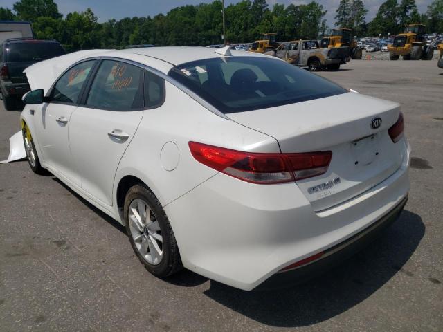 Photo 3 from auction – 2016 KIA OPTIMA LX with VIN KNAGT4L38G5100859