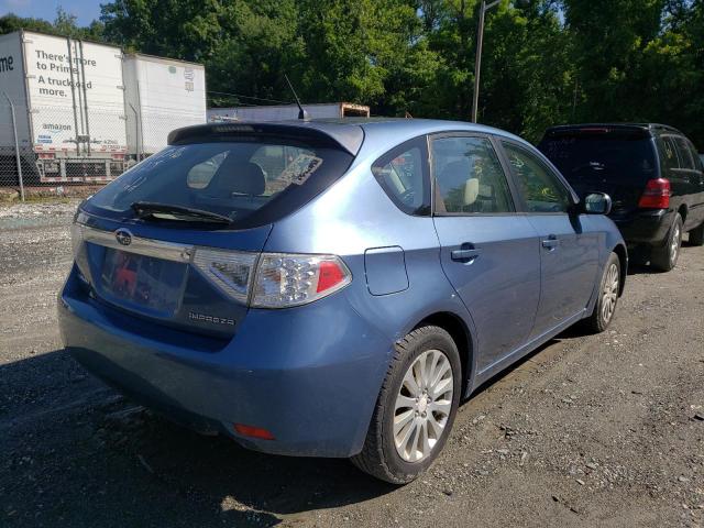 Photo 4 from auction – 2008 SUBARU IMPREZA 2. with VIN JF1GH61628H808852