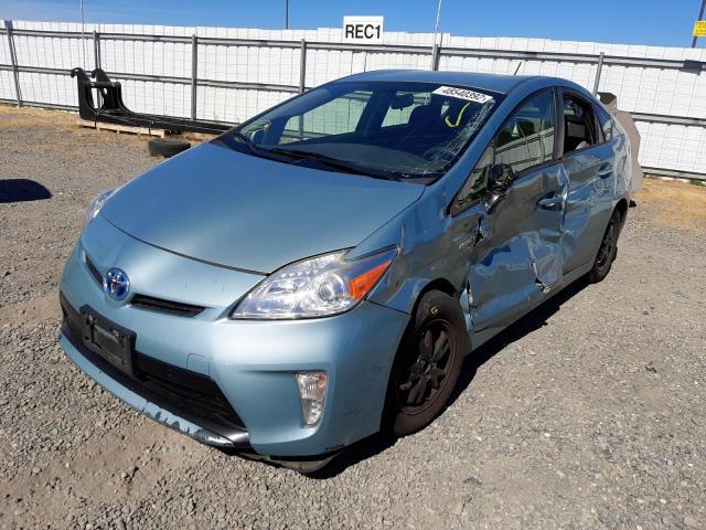 Photo 9 from auction – 2014 TOYOTA PRIUS with VIN JTDKN3DU6E1845901