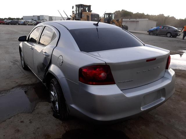 Photo 3 from auction – 2011 DODGE AVENGER LU with VIN 1B3BD2FG8BN523724