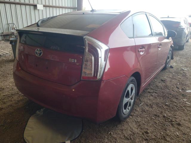 Photo 4 from auction – 2013 TOYOTA PRIUS with VIN JTDKN3DU7D5599125