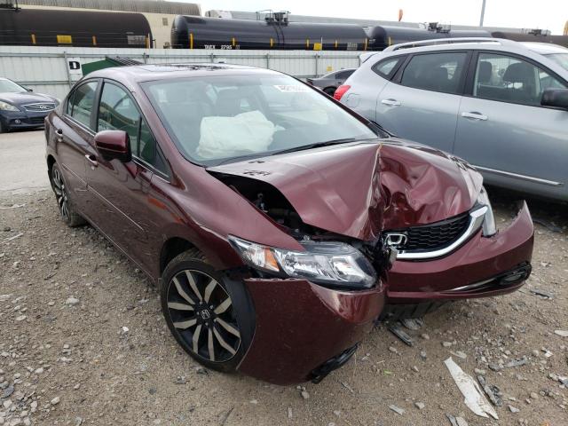 HONDA CIVIC EXL 2015 with VIN 19XFB2F91FE056678 - Photo from auction
