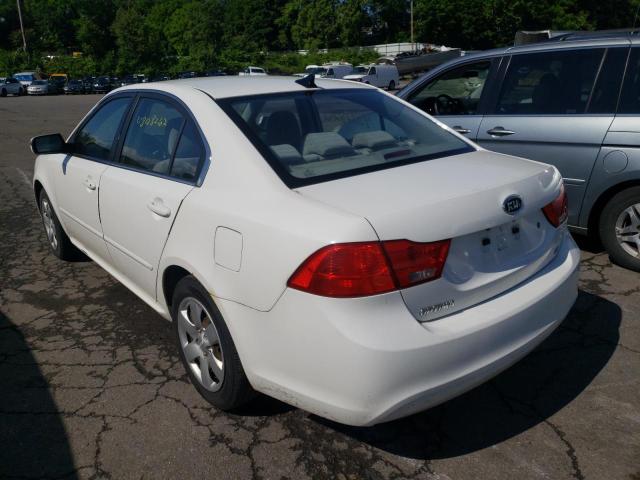 Photo 3 from auction – 2009 KIA OPTIMA LX with VIN KNAGE228195312422