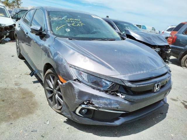 HONDA CIVIC EX 2020 with VIN 19XFC1F32LE217635 - Photo from auction