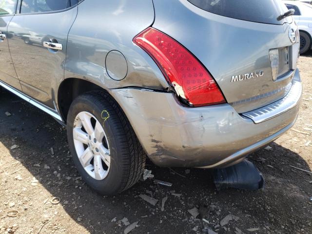 Photo 10 from auction – 2007 NISSAN MURANO SL with VIN JN8AZ08W67W648764