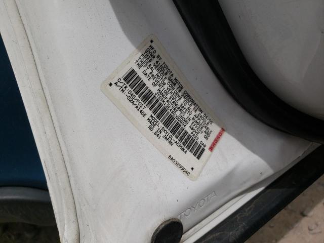 Photo 10 from auction – 1995 TOYOTA CAMRY LE with VIN JT2SK12E4S0322654