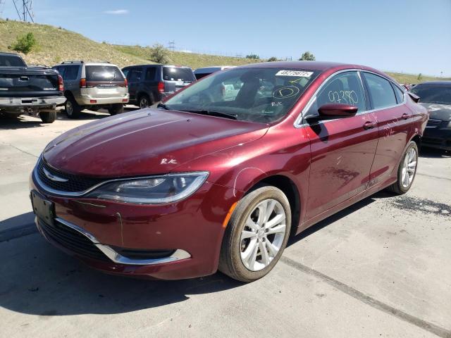 Photo 2 from auction – 2015 CHRYSLER 200 LIMITE with VIN 1C3CCCABXFN660410